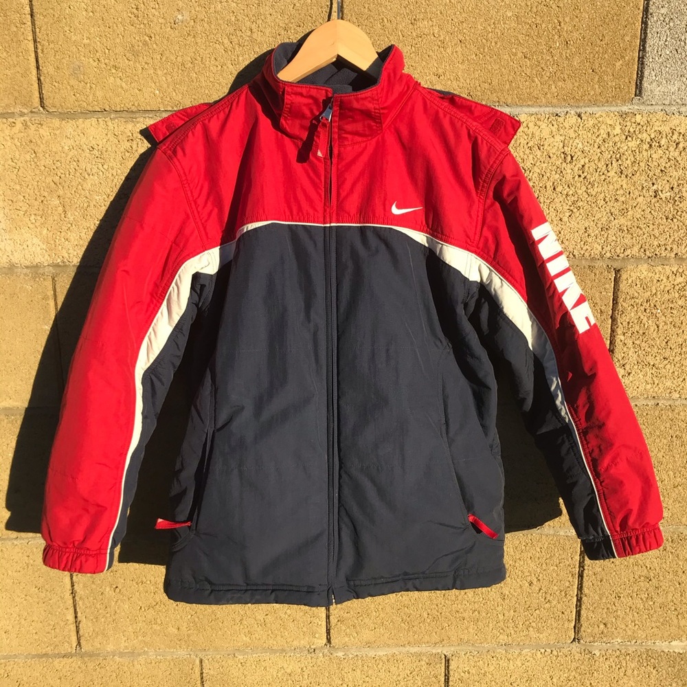 ❌SOLD❌Vintage Nike reversible jacket